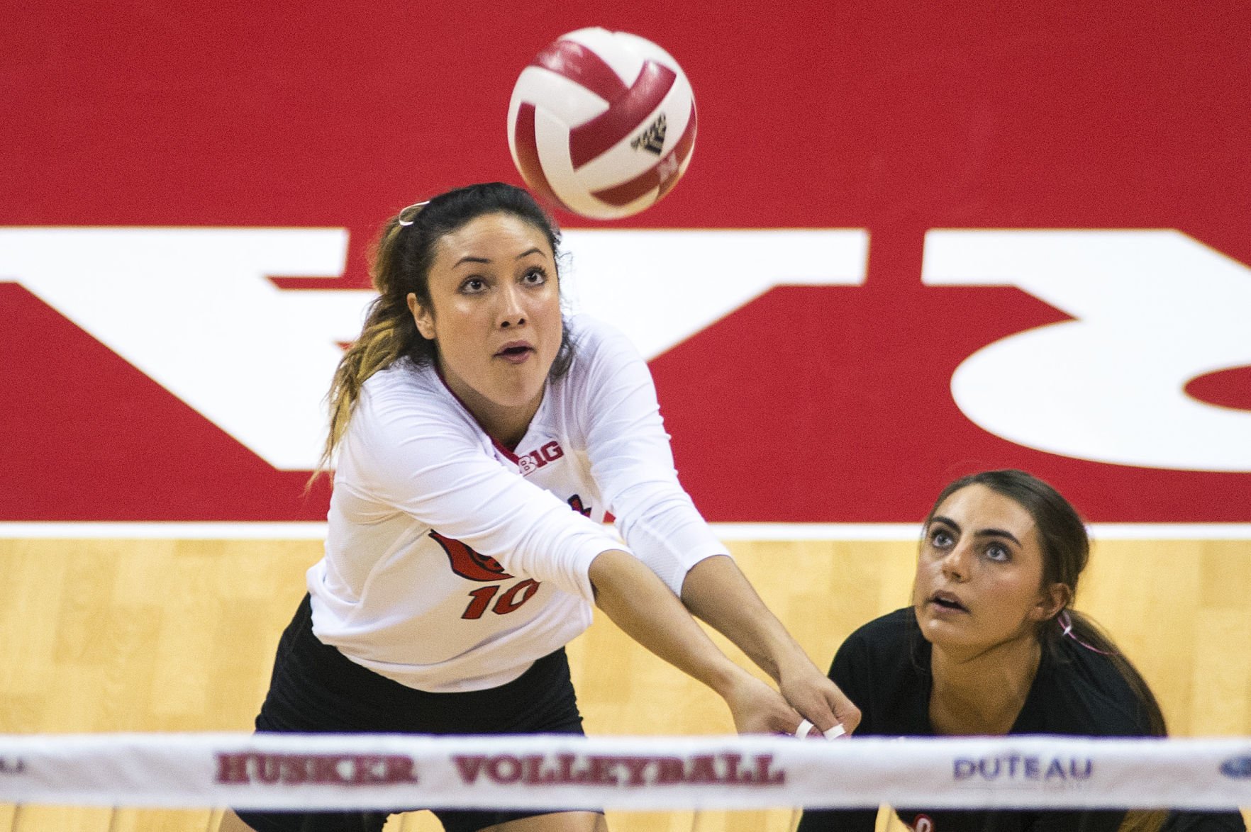 Nebraska vs. Indiana volleyball, 10/10